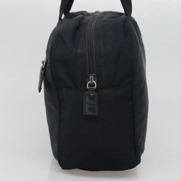 PRADA Hand Bag Nylon Navy Silver - Picture 4 of 12